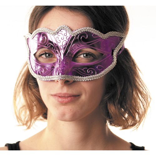 MASQUE CARNAVAL VIOLET METALLISE