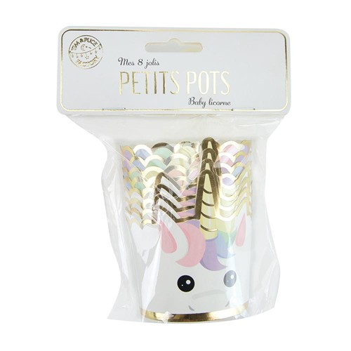 PETITS POTS BABY LICORNE X 8 thumbnail 4