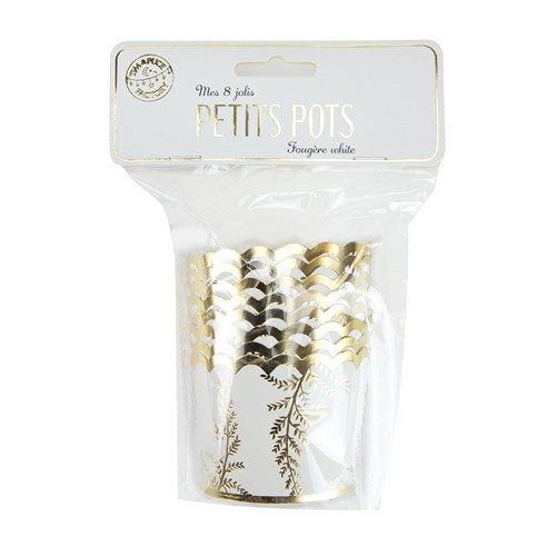 PETITS POTS FOUGERE WHITE X 8 thumbnail 4