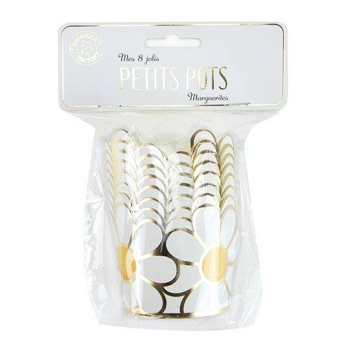 PETITS POTS MARGUERITES HIPPY PARTY X 8 thumbnail 4
