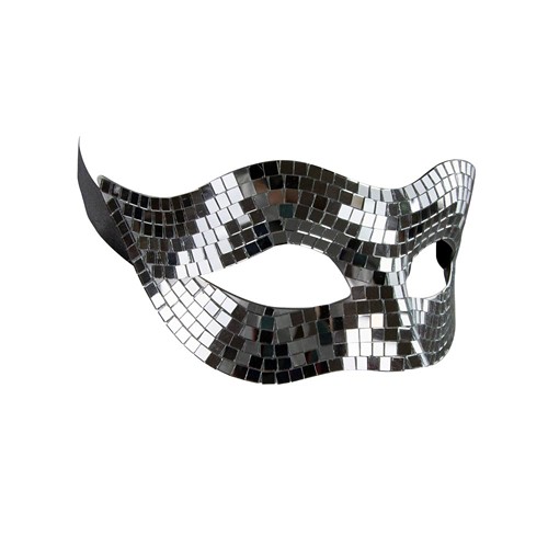 MASQUE DISCO BOULE A FACETTES