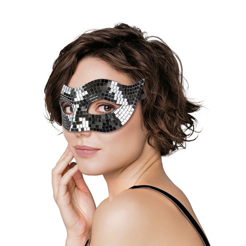 MASQUE DISCO BOULE A FACETTES thumbnail 5