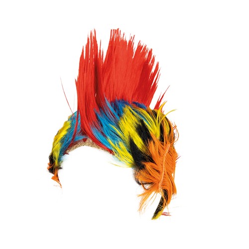 PERRUQUE PUNK MOHICAN 80'S thumbnail 4