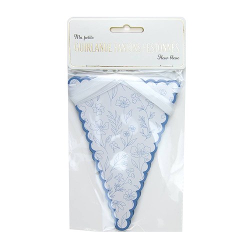GUIRLANDE FANIONS FLEUR BLEUE 3M thumbnail 4