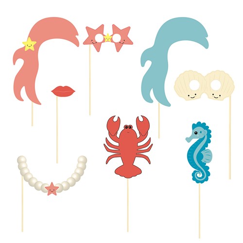 PHOTOBOOTH UNDER THE SEA 8PCS thumbnail 10