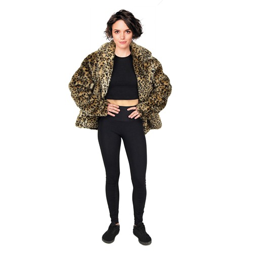 VESTE LEOPARD TAILLE XL thumbnail 4