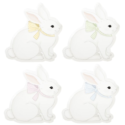 ASSIETTES MON LAPIN PASTEL 4 COUL ASS  23CM X 8 thumbnail 7