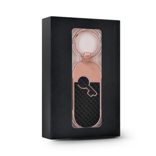 PORTE CLE METAL ET FIBRE DE CARBONE EN BOITE INDIVIDUELLE - 5