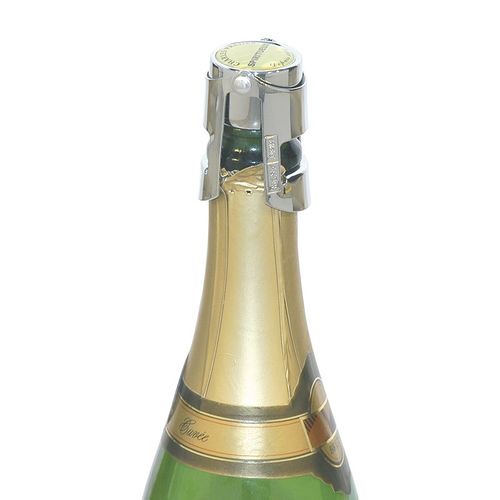 BOUCHON BOUTEILLE CHAMPAGNE EN METAL - 4