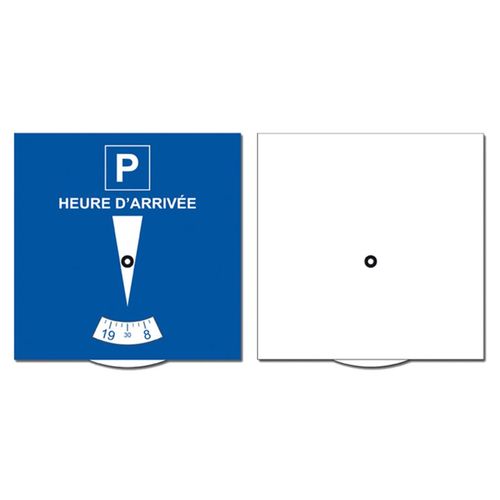DISQUE DE STATIONNEMENT CARTON 15  X 15 CM - 5