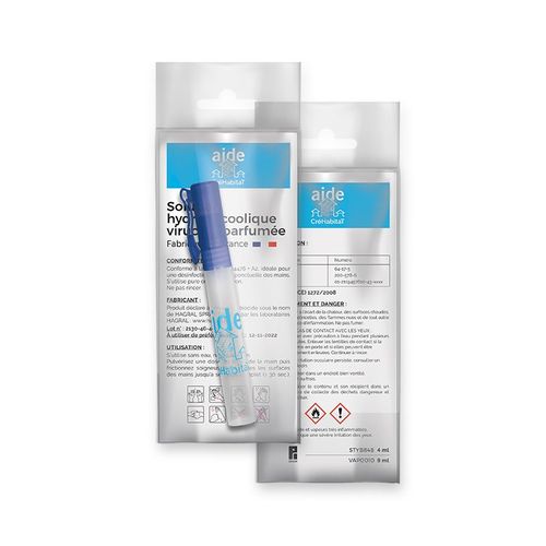 VAPORISATEUR 9 ml UTILE DE SOLUTION HYDROALCOOLIQUE - 6