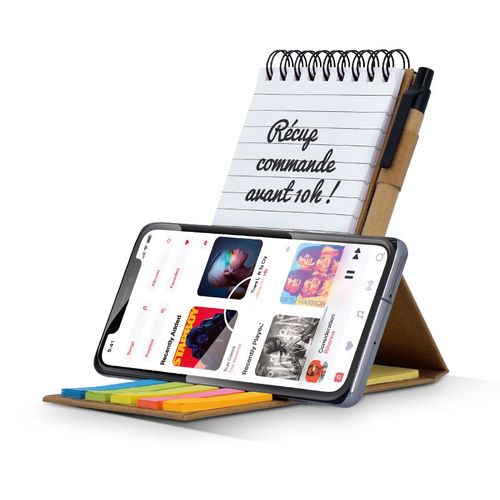 CARNET DE NOTES REPOSITIONNABLES & SUPPORT TELEPHONE - 3