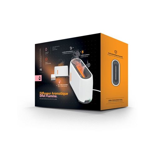 DIFFUSEUR AROMATIQUE EFFET FLAMME - 5
