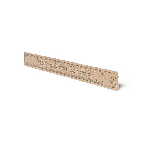 REGLET PRECISION INOX 170x15 mm AVEC TROU DE SUSPENSION - 6