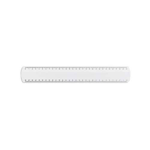 REGLE PLASTIQUE (SAN) TRANSPARENTE 30 cm - 6