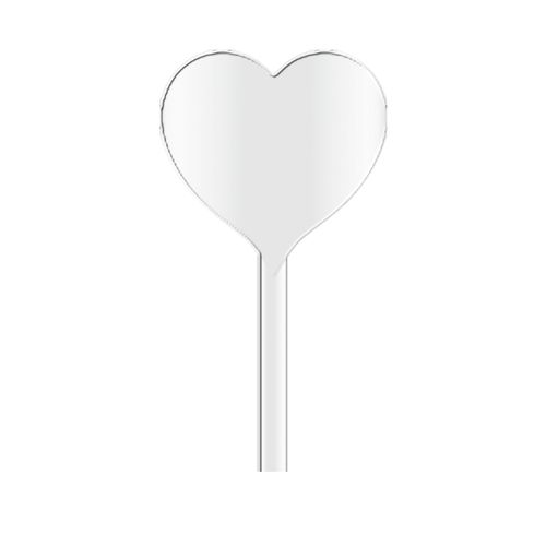 AGITATEUR COCKTAIL COEUR SPATULE 190 mm - 5