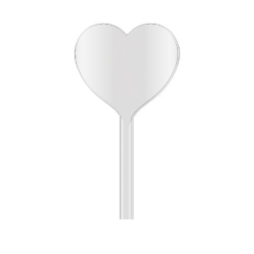 AGITATEUR MELANGEUR&nbsp; A COCKTAIL COEUR SPATULE 190 mm