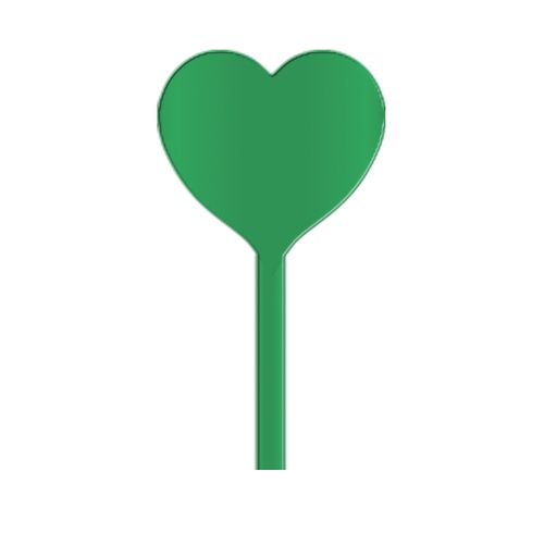 AGITATEUR MELANGEUR&nbsp; A COCKTAIL COEUR SPATULE 190 mm