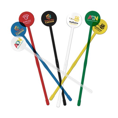 AGITATEUR COCKTAIL ROND SPATULE 190 mm - 1