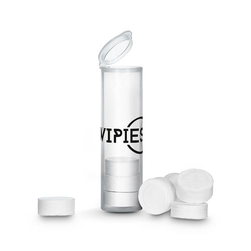 TUBE OF 8 TABS OF REUSABLE COMPRESSED WIPES TUBE OF 8 TABS OF REUSABLE COMPRESSED WIPES