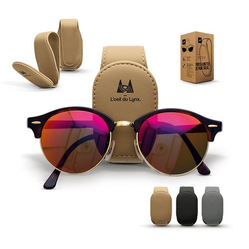 SOPORTE PARA GAFAS PARA EL PARASOL DEL COCHE