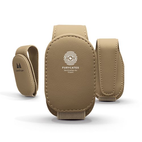 SUPPORT LUNETTE POUR PARE-SOLEIL DE VOITURE - 5