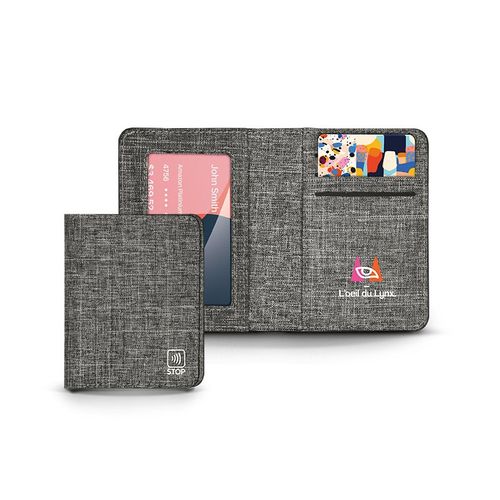 PORTE CARTE DE CREDIT AVEC STOP RFID - 1