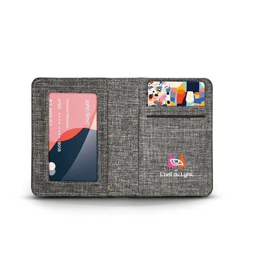 PORTE CARTE DE CREDIT AVEC STOP RFID - 3