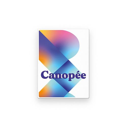 BADGE PLASTIQUE (PS) RECTANGLE 43x58 mm AVEC PINCE EPINGLE - 3