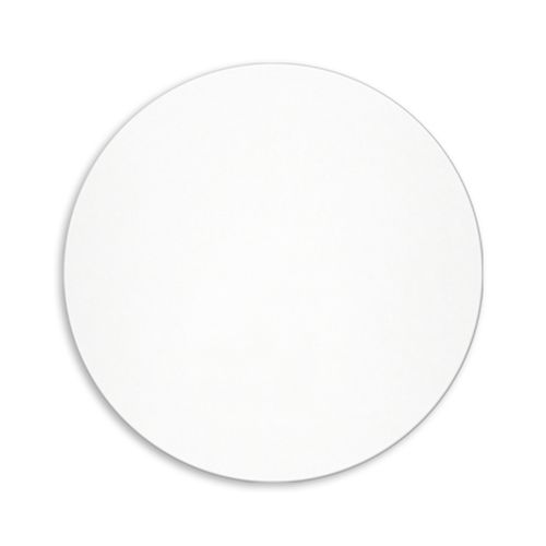 BADGE PLASTIQUE (PS) ROND Ø55 mm AVEC AIMANT