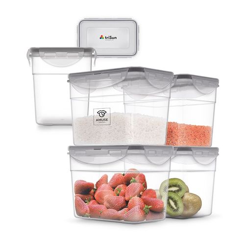 BOITE REPAS OU RANGEMENT 1 l AVEC COUVERCLE - 1