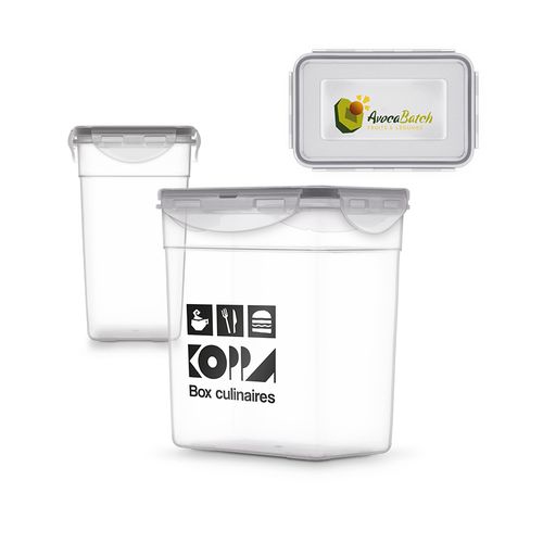 BOITE REPAS OU RANGEMENT 1.5 l AVEC COUVERCLE - 5