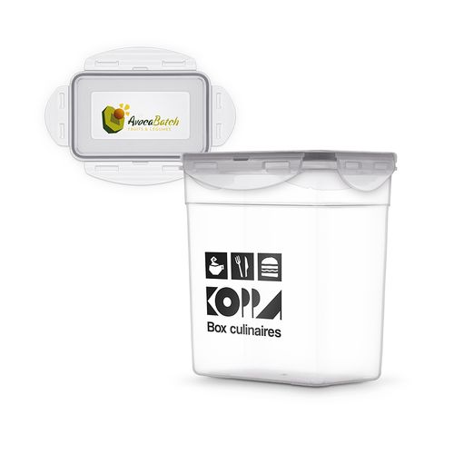 BOITE REPAS OU RANGEMENT 1.5 l AVEC COUVERCLE
