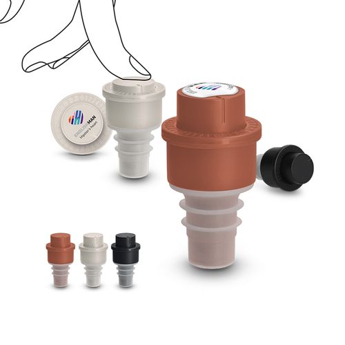 BOUCHON DE BOUTEILLE AVEC POMPE VIDE D'AIR, POMPE A VIN - 1