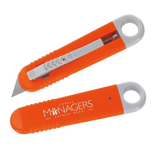 CUTTER PLASTIQUE A LAME AUTORETRACTABLE - 4