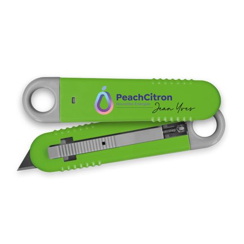 CUTTER PLASTIQUE A LAME AUTORETRACTABLE