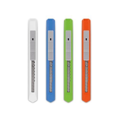 CUTTER PLASTIQUE A LAME AUTO-RETRACTABLE - 2