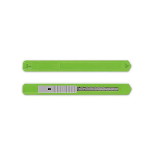 CUTTER PLASTIQUE A LAME AUTO-RETRACTABLE