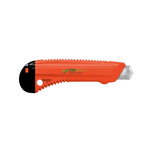 CUTTER PLASTIQUE PROFESSIONNEL AVEC GUIDE METAL ET BLOCAGE DE LAME