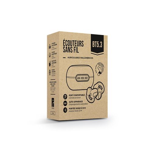 ECOUTEUR SANS FIL BT 5.3 - A CLIPSER - 5