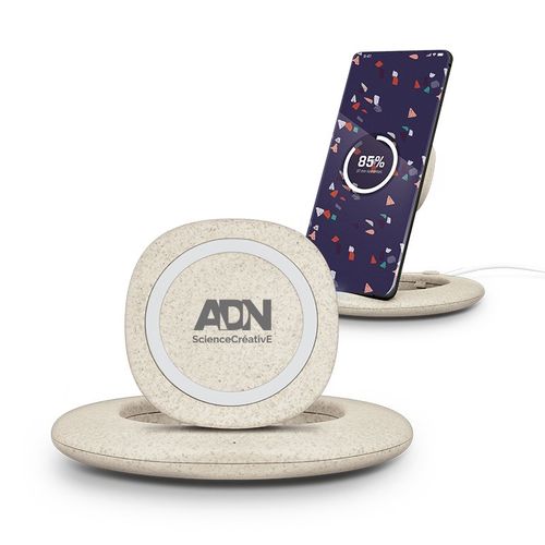 CHARGEUR PAR INDUCTION RAPIDE 10W & SUPPORT DE TELEPHONE - 4