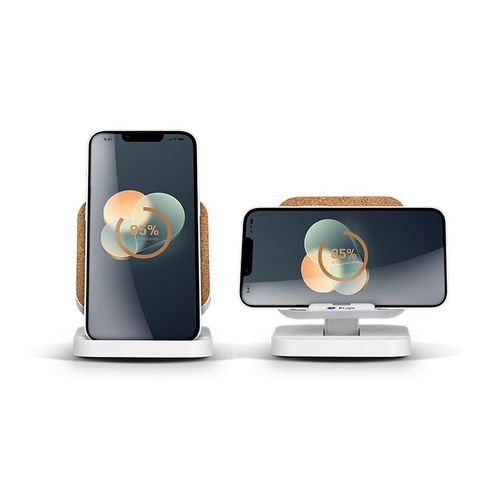 CHARGEUR PAR INDUCTION RAPIDE 10W & SUPPORT DE TELEPHONE - 5