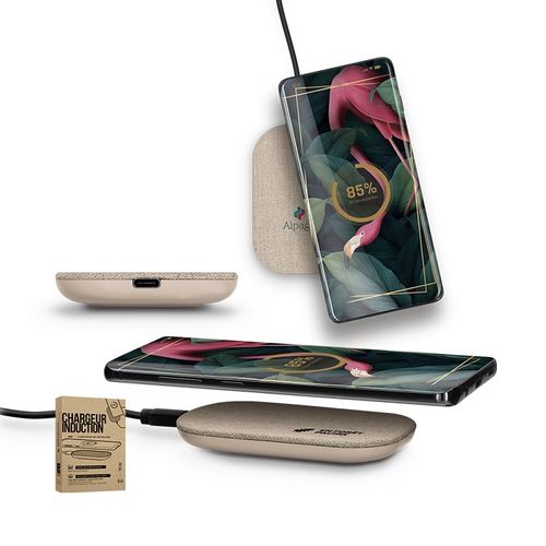 HEMP RPET 15W FAST INDUCTION CHARGER