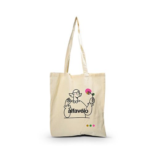 100% COTTON SHOPPING BAG 42x38cm