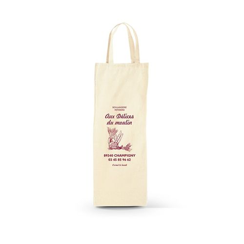 SAC A PAIN EN COTON AVEC 2 ANSES