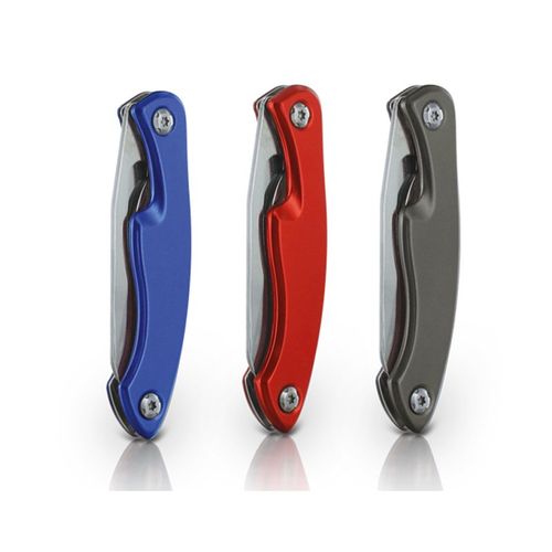 COUTEAU PLIABLE MANCHE ALU LAME INOX - 2