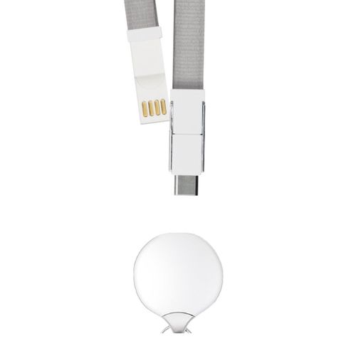 LONG CÂBLE DE CHARGE 3 EN 1 AVEC PC - 5