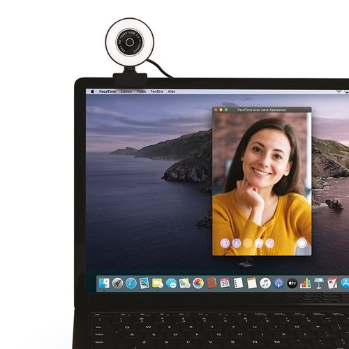WEBCAM HD 1080P AVEC MICROPHONE POUR ORDINATEUR - 4