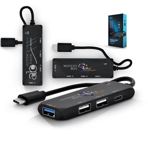 HUB RABS MULTIPORT USB TYPE-C - 1