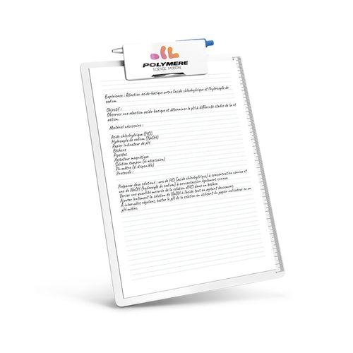 ECRITOIRE AVEC PLAQUE PORTE STYLO